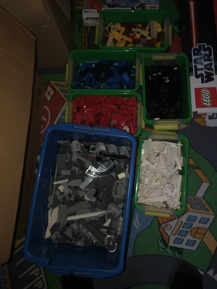 Lego Sammlung Konvolut - ALT - 18,5KG Star Wars Ninjago City Fusßball Ideas - Bild 4 von 4