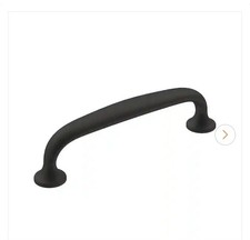  Cabinet Pull  Matte Black  3-3/4 inch 96 mm Center-to-Center  Renown ...