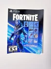 Fortnite Cobalt Star Bundle Code + 1000 V Bucks (Unscratched) PS5 NEW!