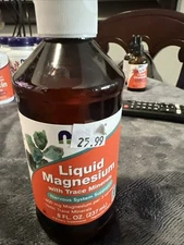 Now Foods Liquid Magnesium with Trace Minerals 8 fl oz 237 ml GMP Quality