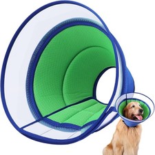 Schutzkragen Halskrause Hund Weich, Schutzkragen Leckschutz Hund Einstellbarer