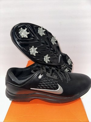 New Men s Nike Tiger Woods 71 Golf Shoes Black Red AA1990 002 Size 11.5