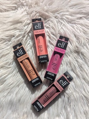 e.l.f. Glow Reviver Melting Lip Balm 15g Pack of 4 Hydrating Tinted Lip Balm