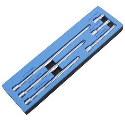 3/8'' Drive Wobble Swivel Socket Extension Bar Set 38mm - 300mm 6pc