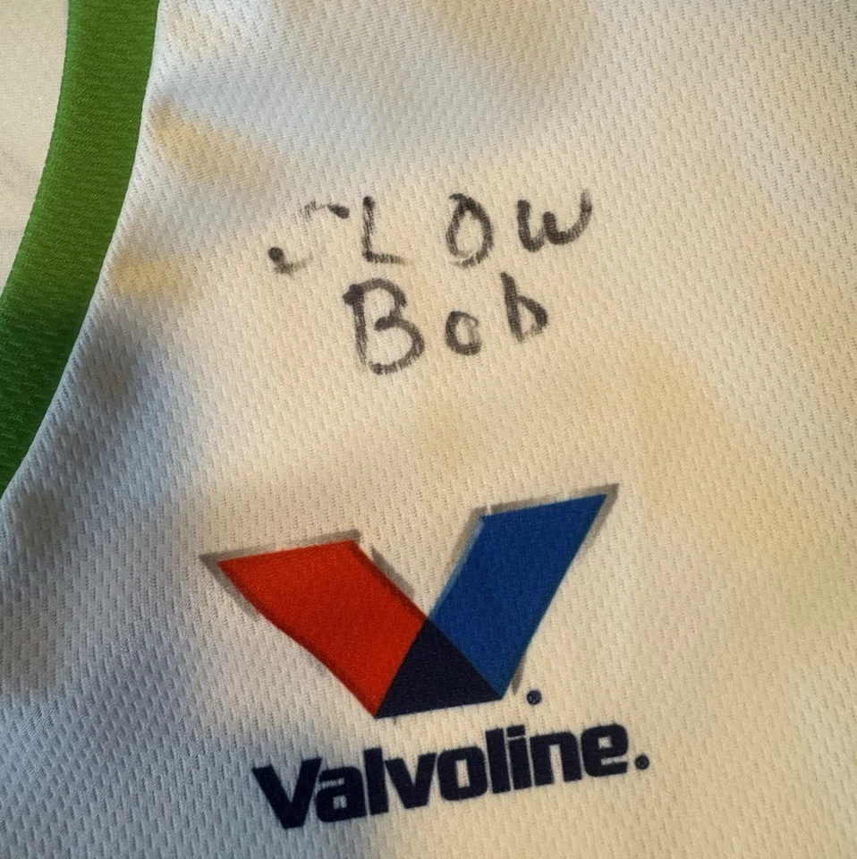 Camisa Fast Jack Beckman & Crew Firmada Valvoline Nextgen Equipo Talla L Doble Cara Foto 3 de 4