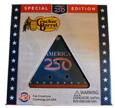 250th Anniversary Peg Game America PATRIOTIC CRACKER BARREL-2026 New -USA