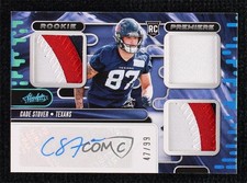 2024 Absolute Rookie Premiere Materials Spectrum 47/99 Cade Stover Auto 16wc