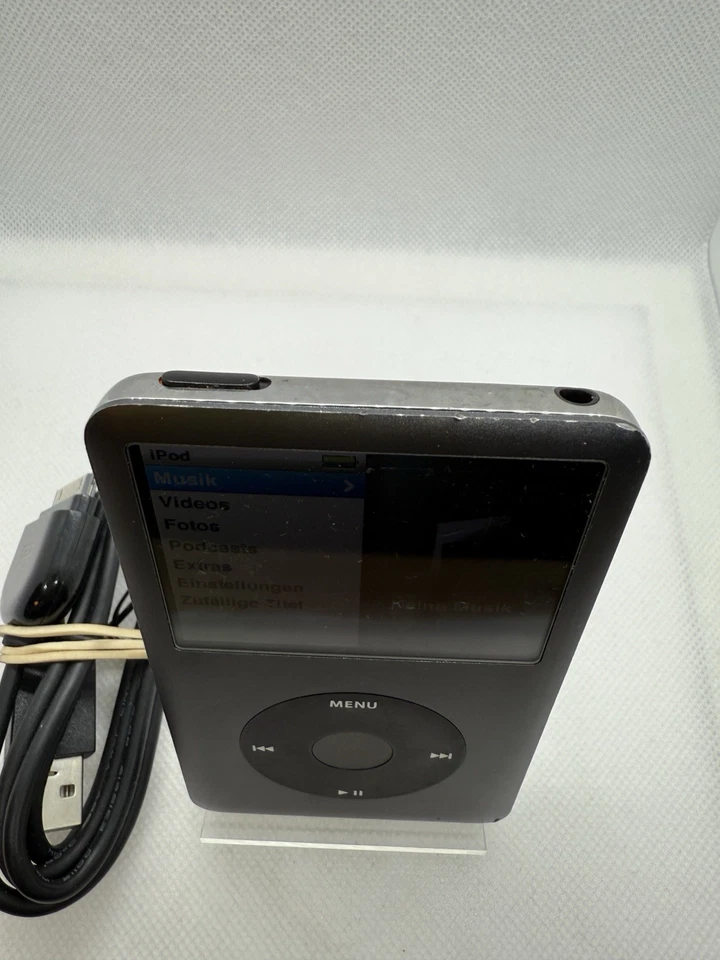 Apple iPod Classic 7. Generazione Grigio Argento 160GB A1238 Mp3 Lettore Antico - Immagine 3 di 4