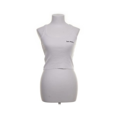 Iets Frans, Tank­top, Größe: S, Weiß, Baumwolle/Elasthan, Einfarbig #NGp