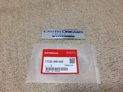 HONDA Original Krümmer EARTH DREAMS Emblem Logo Ornament 17125-5P6-000 OEM