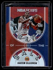 2021-22 Hoops Legends of the Ball Hakeem Olajuwon Houston Rockets #15