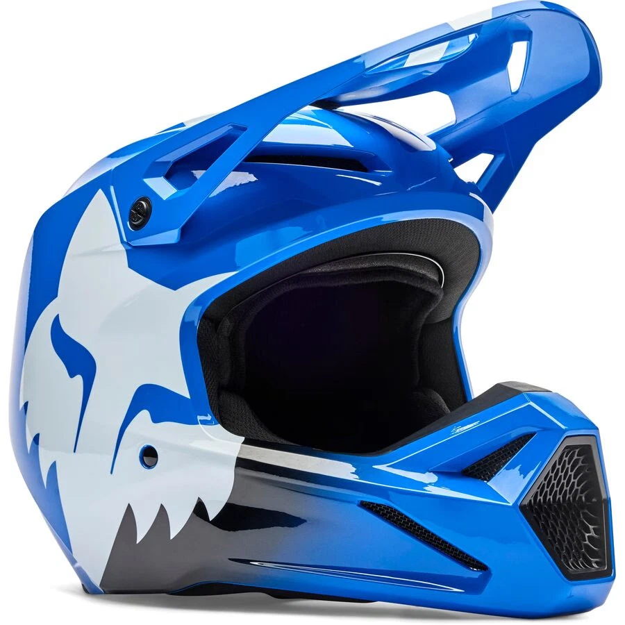 Fox Racing Men Blue Motorcycle & Powersports Helmets for sale | eBay