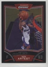 2008-09 Bowman Draft Picks & Stars Chrome Metta World Peace Ron Artest #51 3o2