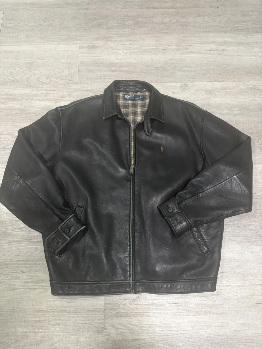 Polo Ralph Lauren Regular Size XL Leather Outer Shell Coats