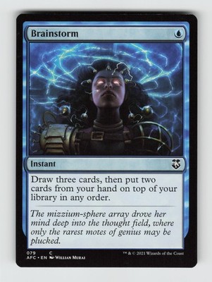 Brainstorm*Non-Foil* Commander: Adventures in the Forgotten Realms 79 NM
