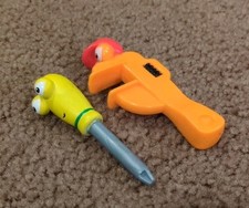 Disney Handy Manny Felipe Rusty Motorcycle Replacement Tools w/Red Helmets 3