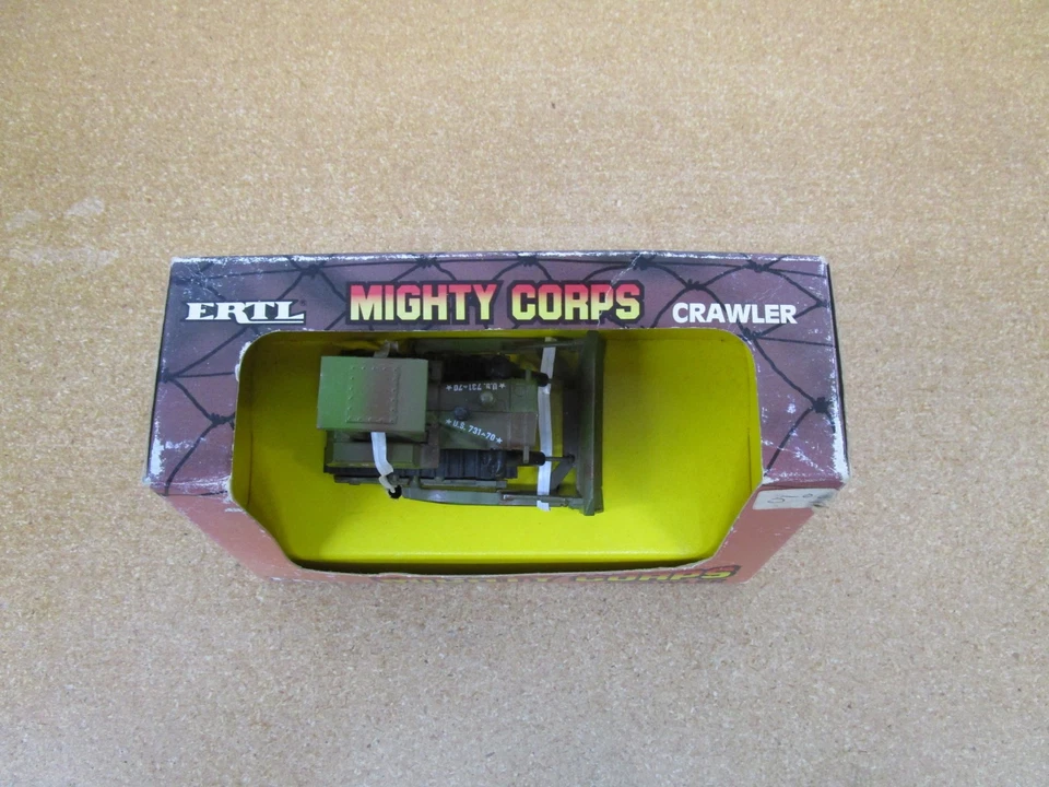 ERTL Mighty Corps CRAWLER 1/64 toy construction dozer bulldozer diecast B15Z - Image 2 of 4