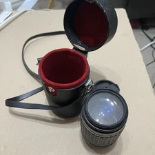 Takumar Bayonet 1:2.5 135mm For 35mm Film Camera Japan  NIce Leather Case Zoom