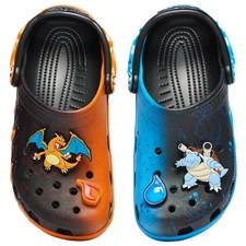 Crocs Pokemon Classic Clogs Charizard Blastoise Men Size 7-13 New Comfort