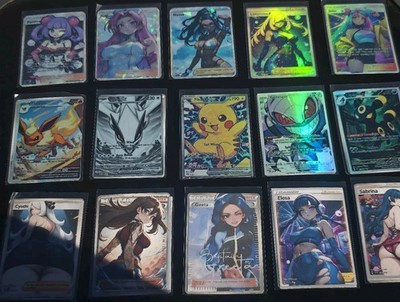 U pick Many TRAINER WAIFU Premium Finish Cards to choose from - buy more & save 