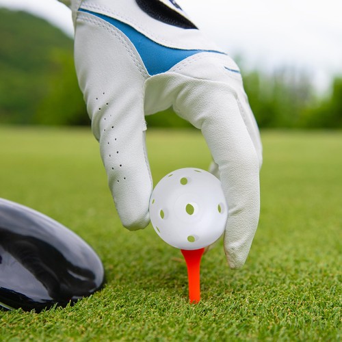 24 Pack Practice Golf Balls 42mm Plastic Training Balls for Backyard Swing - Picture 3 of 7