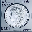 1886 MORGAN SILVER DOLLAR HI GRADE GENUINE U.S. MINT RARE COIN 8577