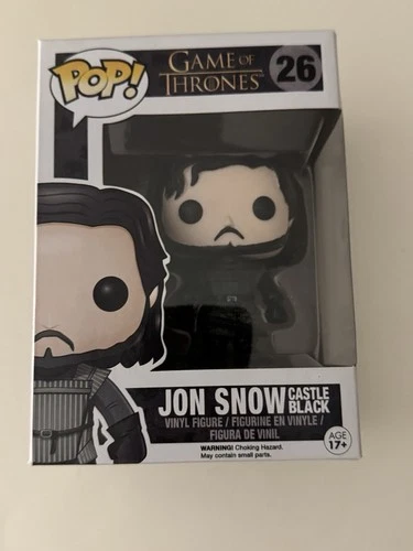 Funko Pop! Vinyl: Game of Thrones - Jon Snow (Castle Black) #26 w/Protector