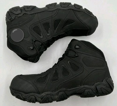 Men's Work Boots - Unbranded - Black Rugged Non-Slip Sole -Sizes 8-10 New In Box