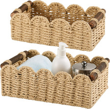 Storage Basket Wicker Baskets for Organizing Toilet Paper Storage Basket for Toi