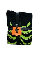 Women s Glow-In-The-Dark Skeleton Halloween Union Suit - Hyde Eek Sz XL