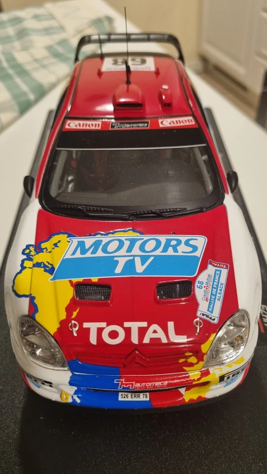 Citroen Xsara WRC, Yvan Muller-Gilles Mondésir Rallye de France 2010, Sun Star  - Immagine 4 di 4