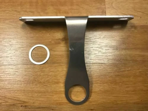 Flat License Plate Relocation Bracket for HARLEY-DAVIDSON SEVENTY TWO 2012-2016 - Image 3 of 4