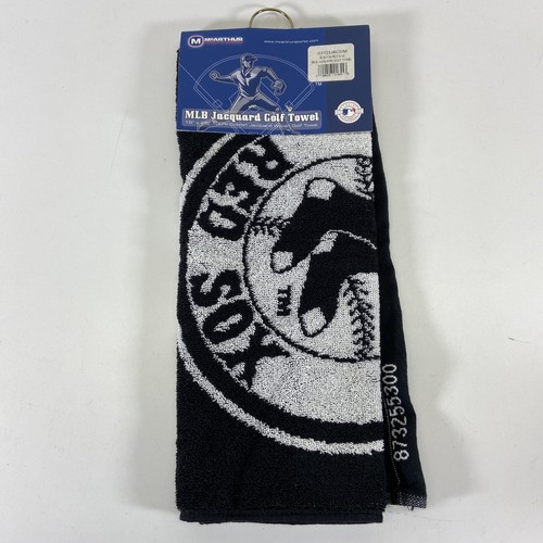 Boston Red Sox Golf Handtuch 25 x 15 100% Baumwolle McArthur Handtuch & Sport Brandneu - Bild 4 von 5
