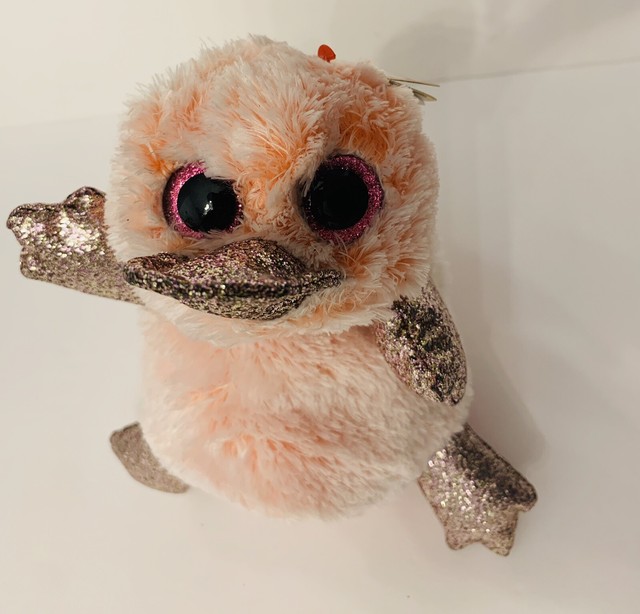 pink platypus stuffed animal