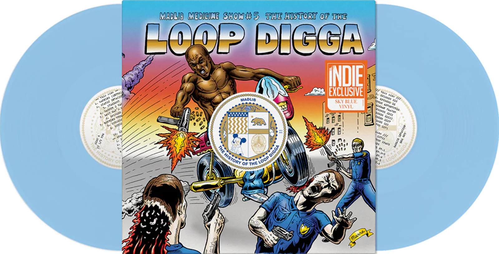 Madlib - History of the Loop Digga: 1990 - 2000 [Синий винил] - НОВЫЙ запечатанный альбом