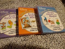 3 Set DISNEY Winnie the Pooh I Can Learn with Pooh 36 Cards Set.  "BRANDNEW"