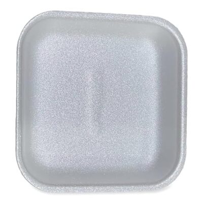 Meat Trays, #1, 5.38 x 5.38 x 1.07, White, 500/Carton Meat Trays, #1, 5.38 x 5.38 x 1.07, White, 500/Carton