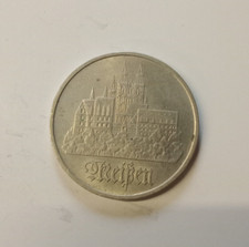 Z2 DDR M&uuml;nze 5 Mark 1972 Stadt Mei&szlig;en Umlaufm&uuml;nze Gedenkm&uuml;nze