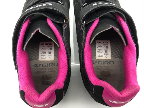 Giro Riela Women’s Pink Cycling Shoes Size 6 1/2 GREAT CONDITION - Picture 5 of 8