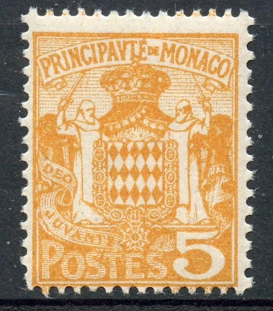 TIMBRE MONACO N° 75 ** ARMOIRIE - Photo 1/1