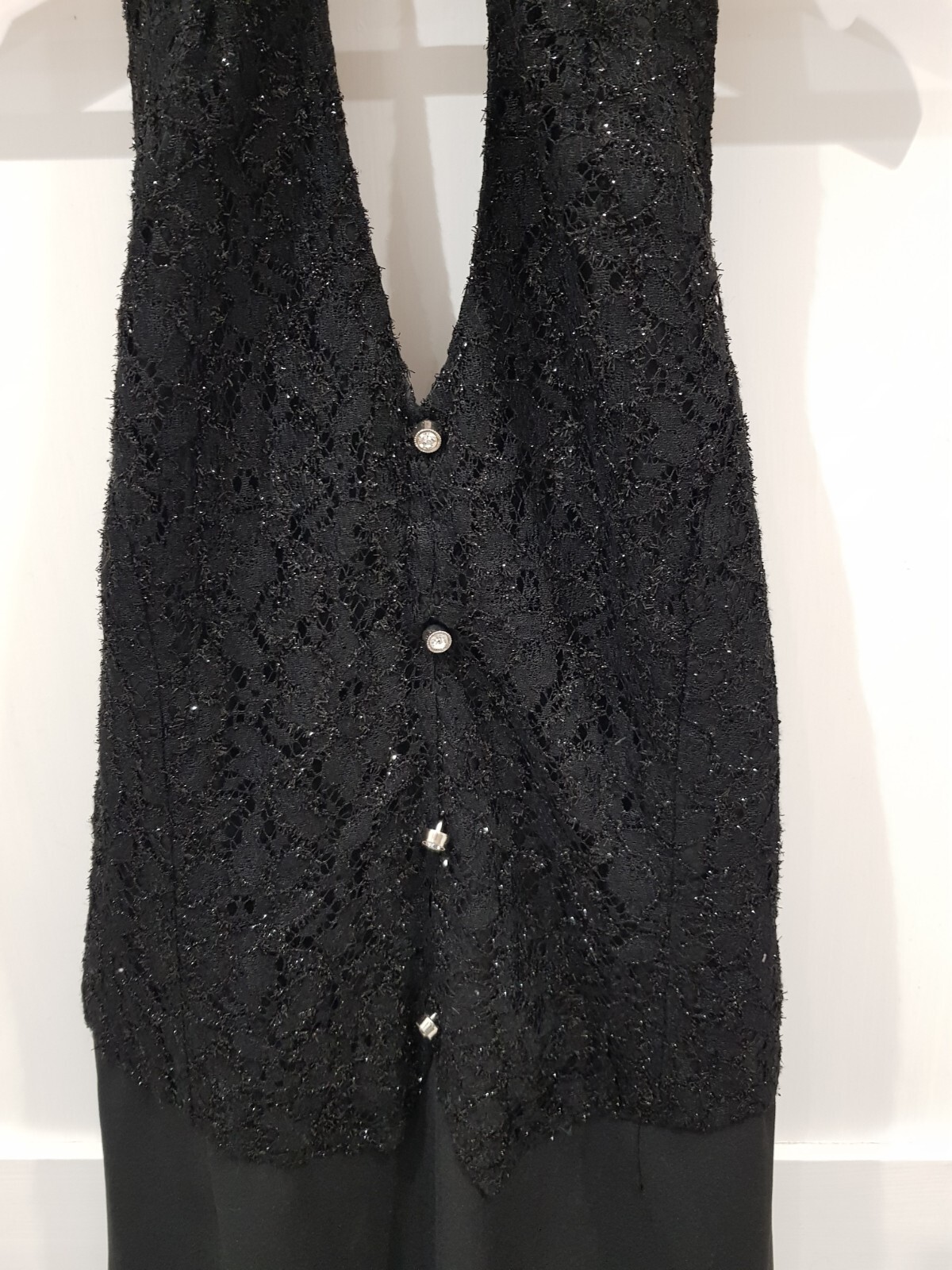 Black Halter neck Evening/Cocktail Dress Size 10 eBay