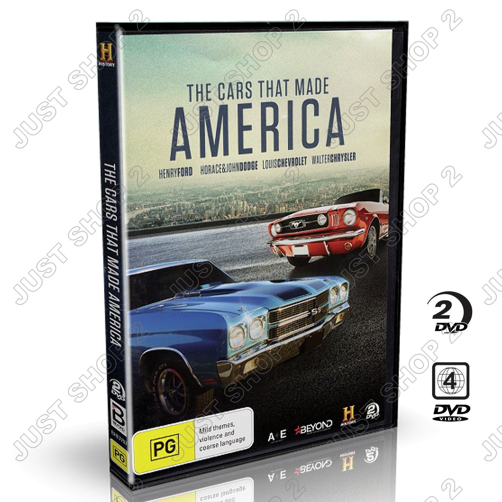 The Cars That Made America (DVD, 2017) for sale online | eBay