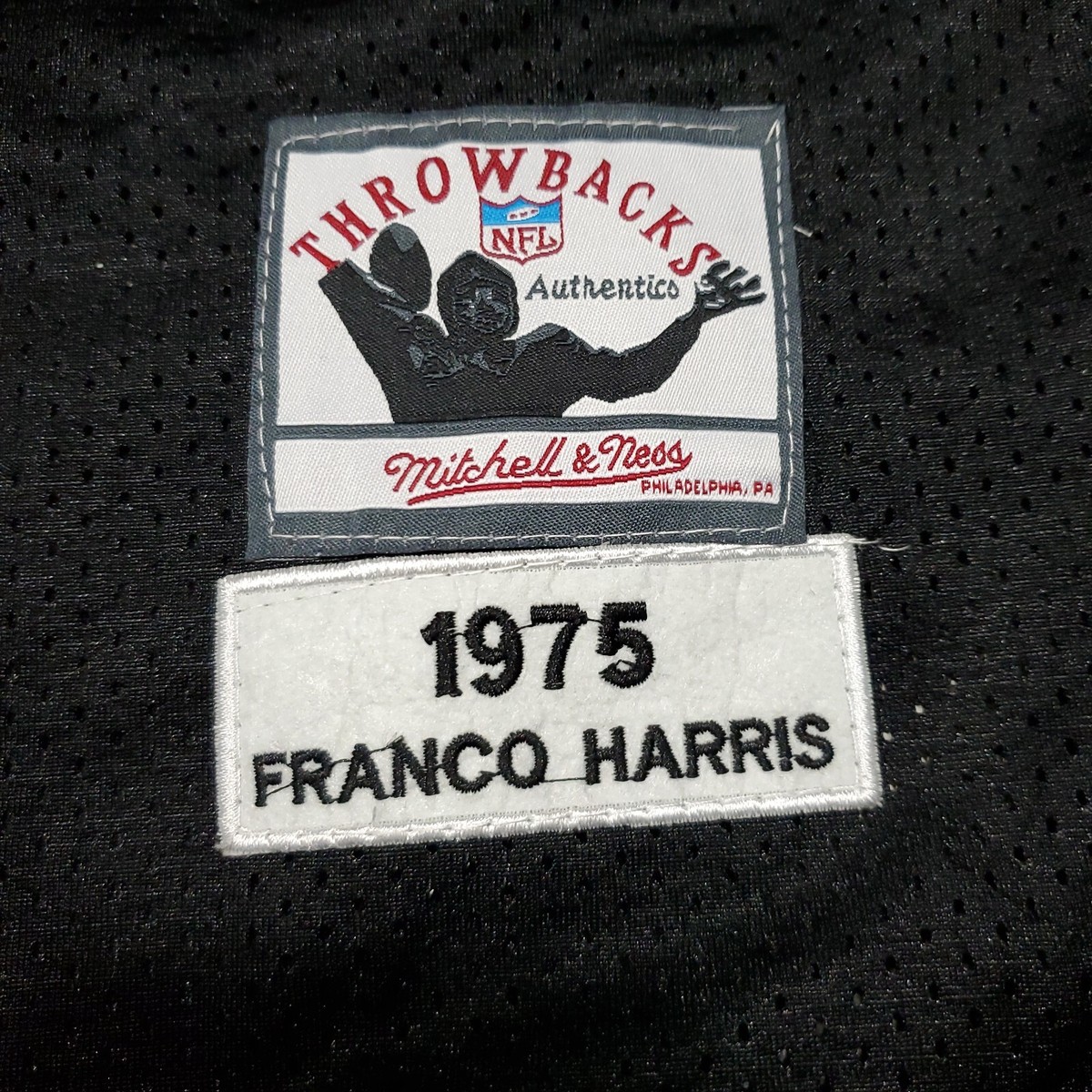 フランコ・ハリス 1975 ピッツバーグ・スティーラーズ シャツ Pittsburgh Steelers Mitchell & Ness Franco Harris 1975