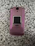 Vintage Pink Sanyo Katana II Flip Phone Sprint Cellular W/ Charger!
