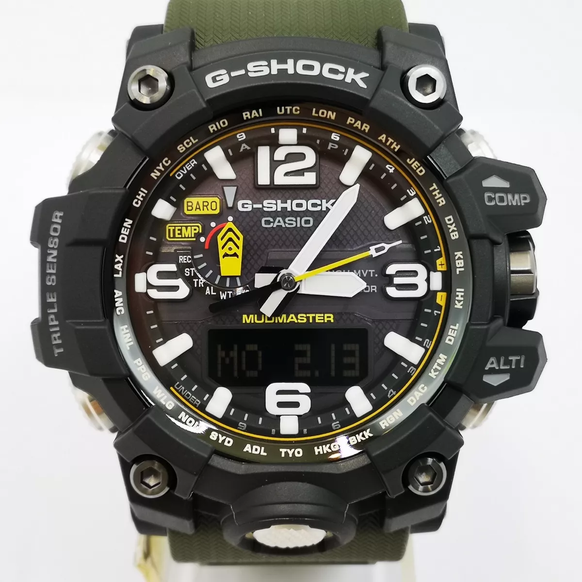 CASIO G-SHOCK MUDMASTER GWG-1000-1A3JF Black Men's Watch New in Box