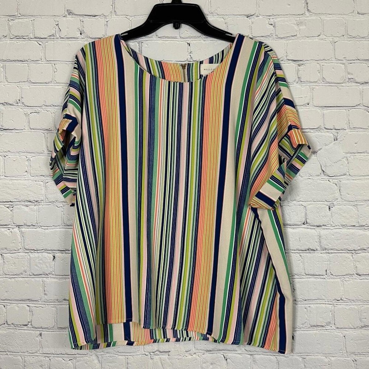 MELLO DAY - Multicolor Striped Blouse