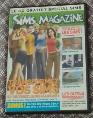 Les Sims Magazine 2008 Numéro 10 - Complet Avec CD - Bon état - Pour PC