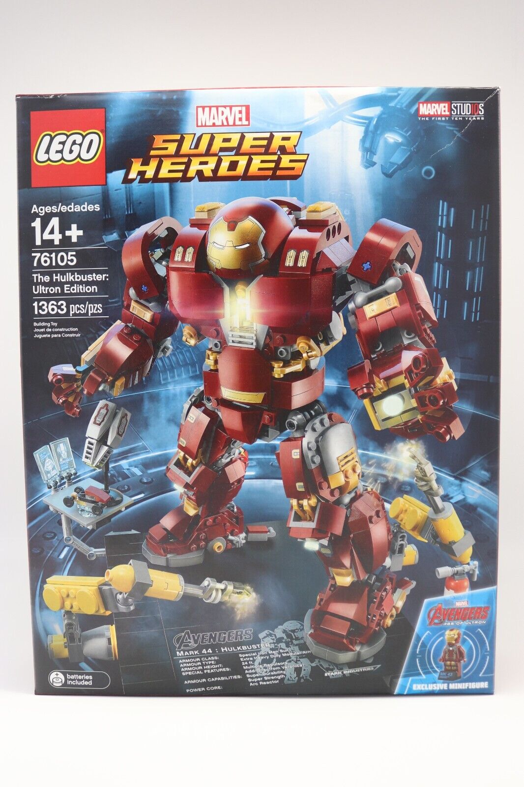 Lego Marvel Super Heroes 76105 The Hulkbuster: Ultron Edition 2019 SEALED 