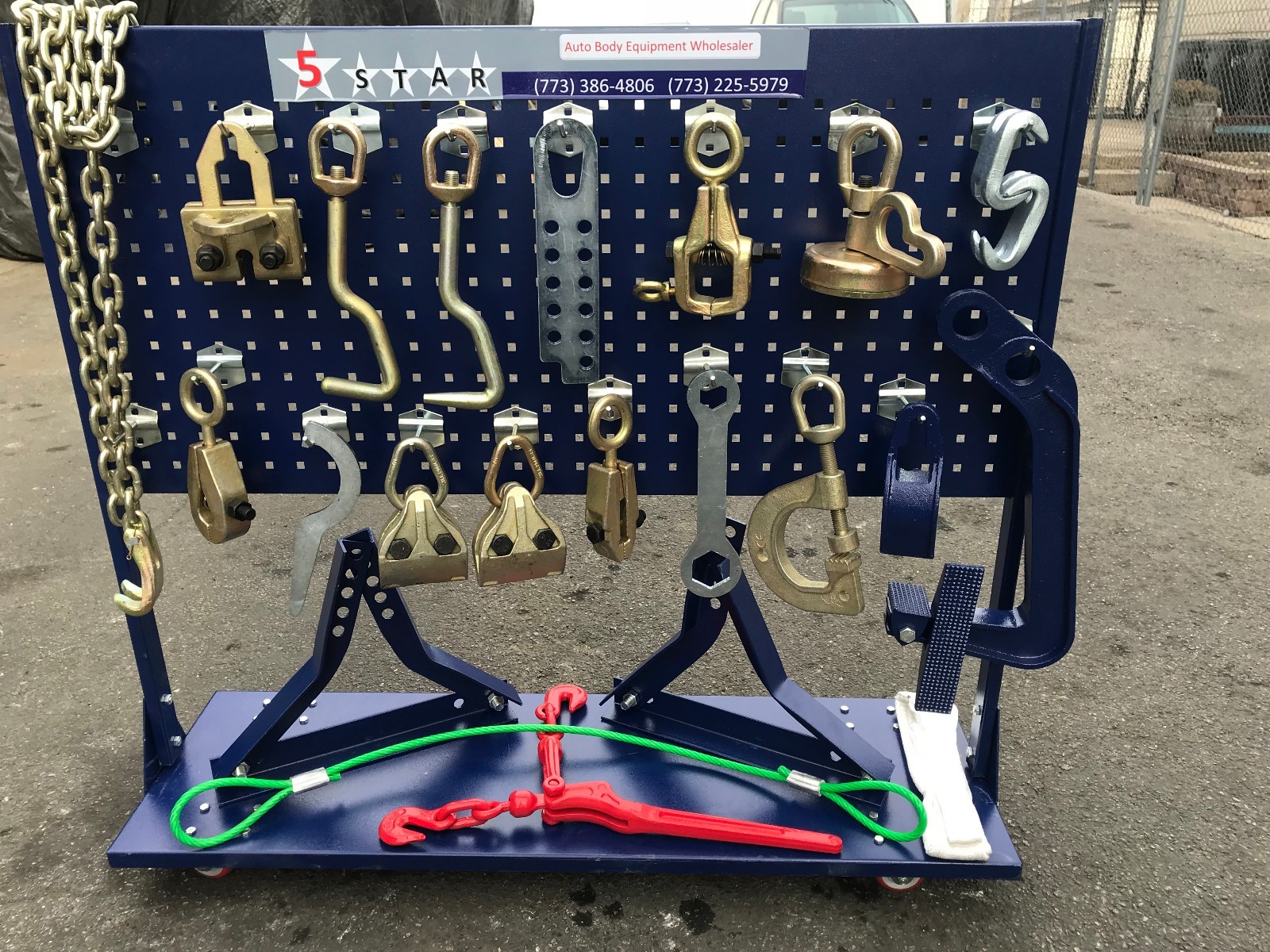 FREE DELIVERY NEW 22 FEET 4 TOWERS AUTO BODY SHOP FRAME MACHINE