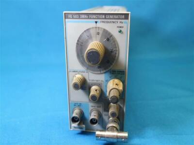 Tektronix FG 503 FG503 3MHz Function Generator Expedited Shipping 3Business Days